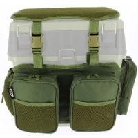 NGT Seat Box Canvas - With Multiple Compartments and Harness (808)