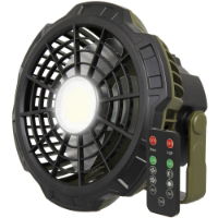 NGT XL Fan - USB Rechargeable Fan with Light and Powerbank (909)