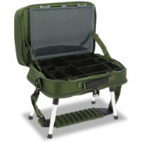 NGT Carp Case System PLUS - Bivvy Table, Tackle Box and Two Tier Bag System (612-PLUS)