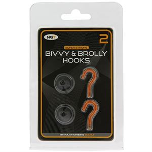 NGT Bivvy Hooks - Magnetic Twin Pack