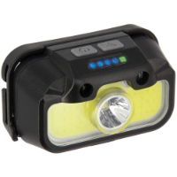 NGT Profiler Headlight - 250 Lumens USB Rechargable Motion Sensor Headlight with Case