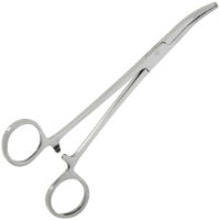 NGT 6" Forceps - Stainless Steel Curved