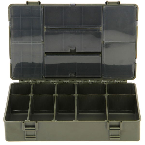 NGT Profiler Tackle Box - Complete Terminal Tackle and Accessory Carp Tackle Box System