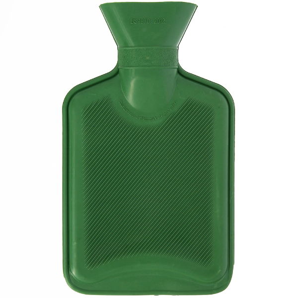 NGT Hot Water Bottle - 1L Capacity with Fleece Lined Casing