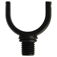 NGT Profiler Rod Rest - Black (25mm) CNC Aluminium