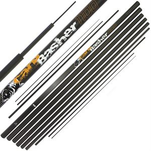 NGT Carp Basher - 11m Carbon Carp Pole with Spare Top 3