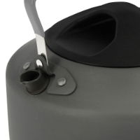 NGT Aluminium Outdoor Kettle - 1.1 litre Gun Metal