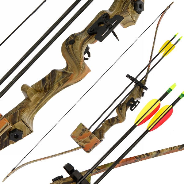 17-21LB Recurve Camo Archery Bow (RB007AC)