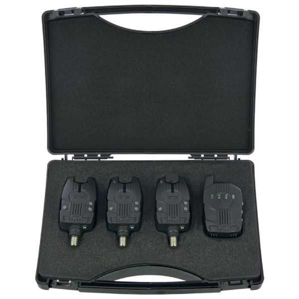 NGT GTS Pro 3pc Wireless Alarms - Adjustable Volume, Tone, Sensitivity with Receiver