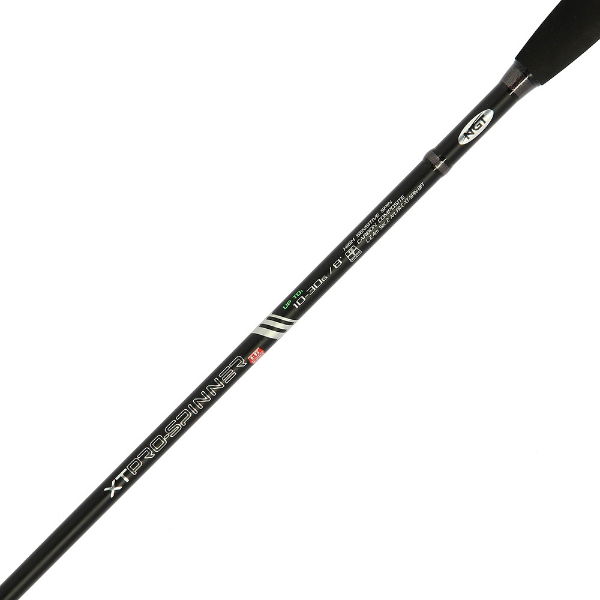 NGT XT Pro-Spin - 8ft, 2pc, 10-30g Carbon Composite Spinning Rod