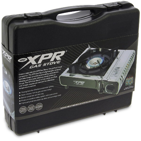 NGT XPR Stove - Stainless Steel Outdoor Stove with Case