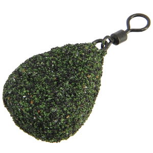 NGT Leads - 1.50oz Flat Pear Gravel Green (Sold in 10's)