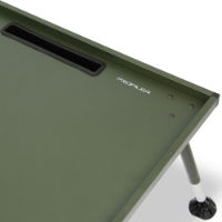 NGT Profiler Bivvy Table - Large Heavy Duty Table with Drop Down Storage Bag and Adjustable Legs