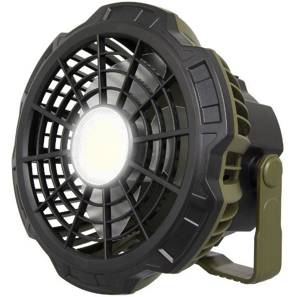 NGT XL Fan - USB Rechargeable Fan with Light and Powerbank (909)