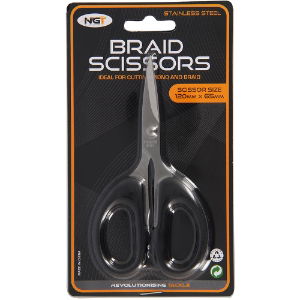 NGT Braid Scissors - Ultra Sharp Rig Aid (Sold in 10's)