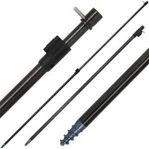 NGT 38" Storm Pole - Extendable Aluminium Storm Pole with T Bar