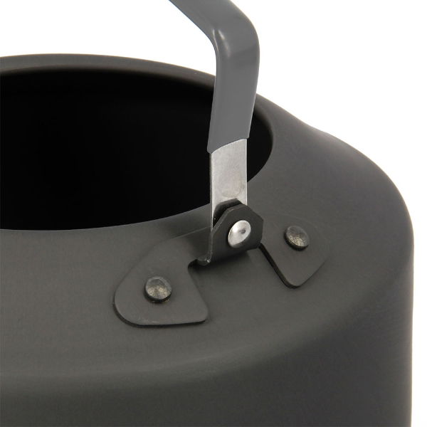 NGT Aluminium Outdoor Kettle - 1.1 litre Gun Metal