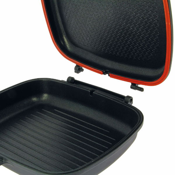 NGT Outdoor Double Grill Pan - Non Stick Die Cast Aluminium