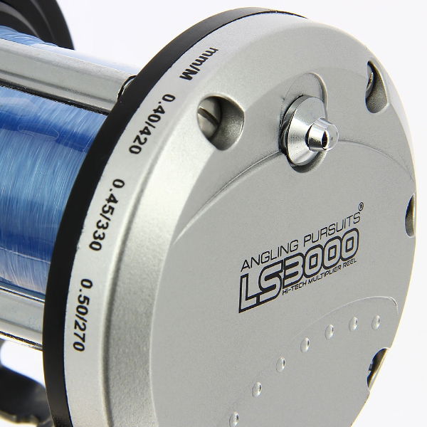 Angling Pursuits LS3000 - 1BB Multiplier Sea Reel with 20lb Line