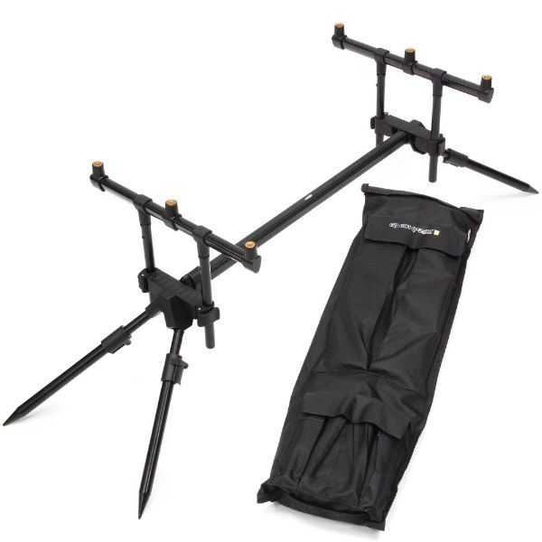 NGT Quickfish Pod MK2-I - 3 Rod Pod Fully Adjustable with Case