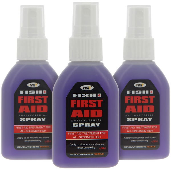 NGT Fish Aid  - Antibacterial 50ml Spray (Sold in 10s)