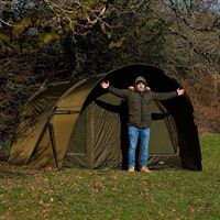 NGT XL Profiler Domed Bivvy with Hood - 5000mm Super Sized 2 Man Bivvy