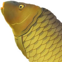 90cm Carp Plush Pillow