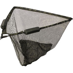 NGT 42\" Specimen Dual Net Float System - Camo Mesh with Metal 'V' Block and Stink Bag