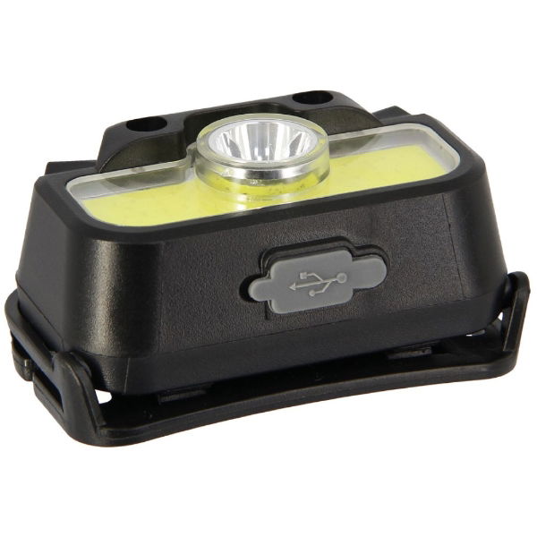 NGT Profiler Headlight - 250 Lumens USB Rechargable Motion Sensor Headlight with Case