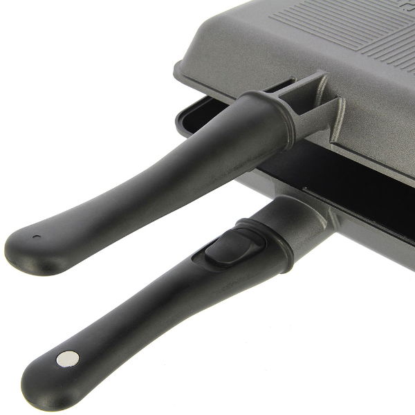 NGT Dynamic Grill - 3 Way Pan with Lid and Removeable Handles
