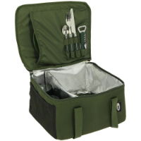 NGT Food and Brew Kit Bag - Insulated Bag with Cutlery, Mug, Pots and Plate (444)