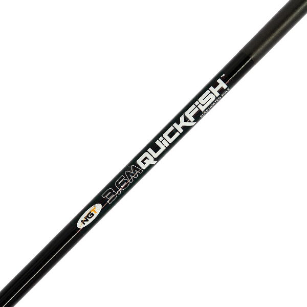 NGT Quickfish Combo - 3.6m Elasticated Pole with Rig & Disgorger