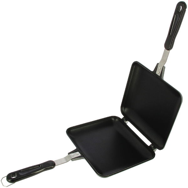 NGT Bankside Sandwich Toaster - Gun Metal (Large)