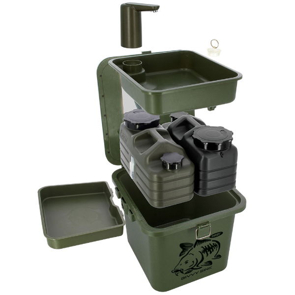 NGT Bivvy Sink - Complete Outdoor Sink for Anglers