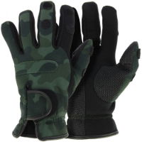 NGT Gloves - Neoprene Gloves in Camo (XL)