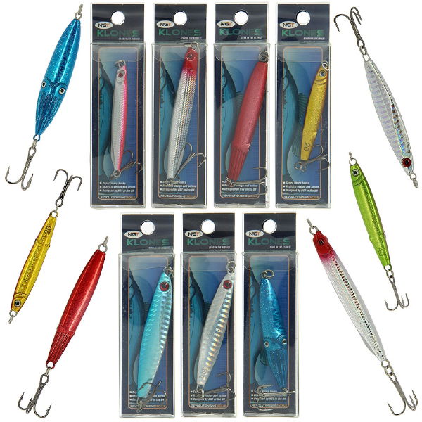 NGT Box of 70 Assorted Metal Sea Lures 
