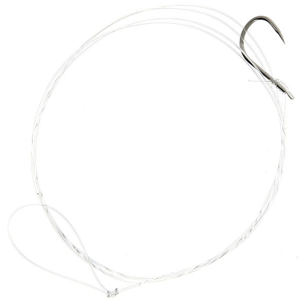 NGT Hooks to Nylon Combo - 60 Packs of Hooks tied to Nylon