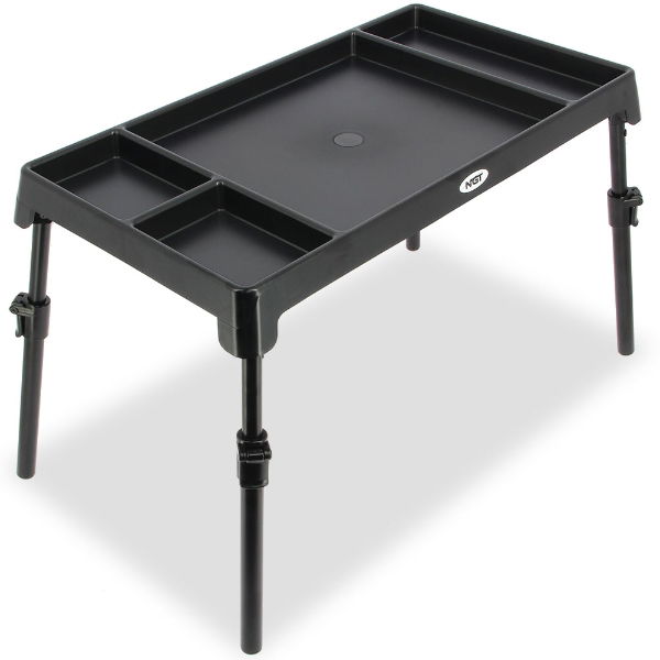 NGT XPR Bivvy Table - 4 Section with Adjustable Legs