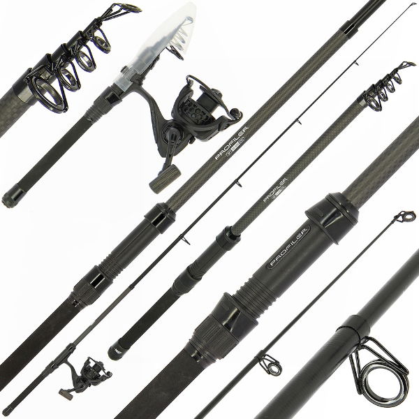 NGT Profiler Compact Telescopic Combo - 5ft Telescopic Carbon Rod, Reel & Bag