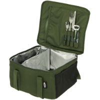 NGT Food and Brew Kit Bag - Insulated Bag with Cutlery, Mug, Pots and Plate (444)