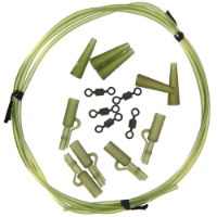 NGT Lead Clip Action Pack - Half Green (Sold in 10's)