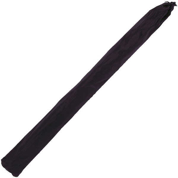 NGT Umbrella - 50" Black Match Brolly with Taped Seams and Nylon Case