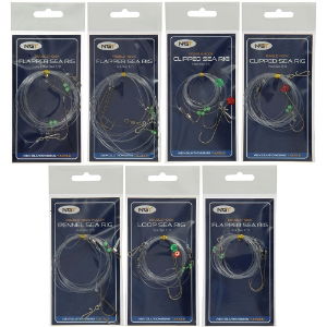 NGT Sea Rig's Combo - 70 Packs of Assorted Sea Rigs